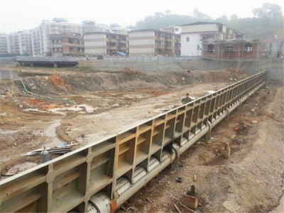河道大跨度底軸旋轉式液壓鋼壩閘門(mén)工程
